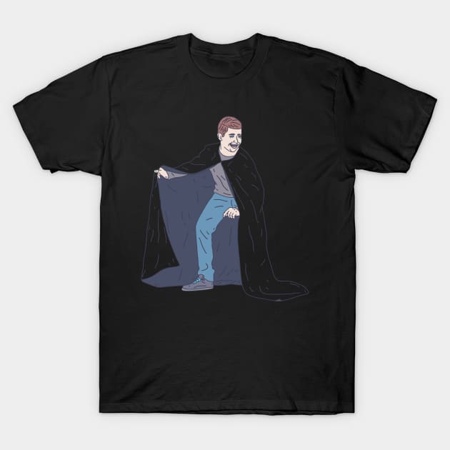 Invisibility Cloak - Camouflaged Larper - Magic Item T-Shirt by DeWinnes